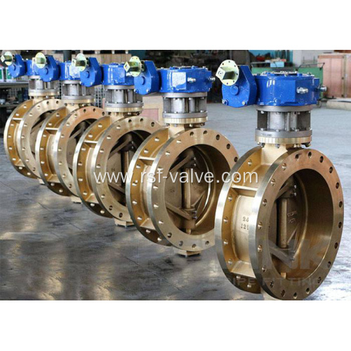 Flange Ends Triple Offset Butterfly Valve